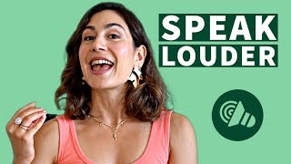 How to Speak Louder in English without Shouting [upl. by Ttiwed]