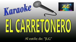 EL CARRETONERO Karaoke JLG [upl. by Newby370]