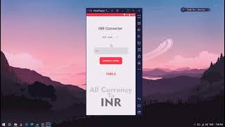 INR Converter App Currency Converter Android Studio [upl. by Damales]