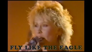 Agnetha Fältskog ABBA amp Ola Håkansson Secret Service — Fly Like The Eagle OFFICIAL VIDEO 1985 [upl. by Yanahs]