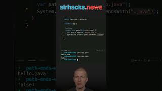 PathendsWith Might Not Work As Expected java shorts coding airhacks [upl. by Repsaj]