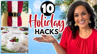 10 Genius HOME HACKS for the HOLIDAYS [upl. by Lleira]