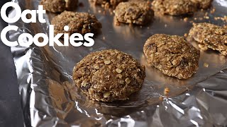 Oat cookies recipe  Eggless Oat Cookies [upl. by Horace]