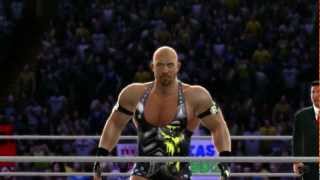 Ryback makes his entrance in WWE 13 Official [upl. by Alicsirp]