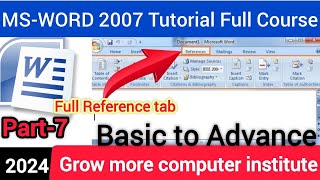 quotMastering the References Ribbon in Microsoft Word A Complete Tutorialquot [upl. by Attolrac]