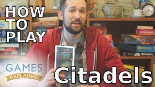 How to play Citadels  Games Explained [upl. by Goodman]