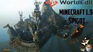 Minecraft 19  WorldEdit Plugin  Spigot [upl. by Maillij]