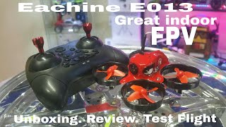 Eachine E013 Micro FPV Drone  Review and Test Flight [upl. by Reifel]