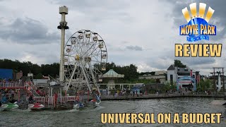 Movie Park Germany Review Parques Reunidos Movie Theme Park  Universal on a Budget [upl. by Lerrehs558]