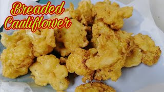 Makes Cauliflower more tasty amp Savory Breaded Cauliflower [upl. by Anali]