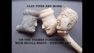 Mudlarking the River Thames  Clay Pipes galore [upl. by Gemini]