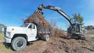 Hauling Brush With A Little Dump Truck [upl. by Ijan729]