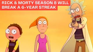 Rick amp Morty Season 8 Will Break A 6 Year Streak But Theres A Good Replacement While Waiting [upl. by Adrian]