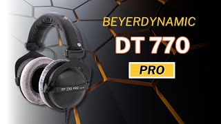 Beyerdynamic DT 770 Pro Headphones [upl. by Winn]