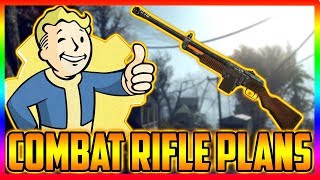 Fallout 76 How To Get The Combat Rifle Plan Location [upl. by Sommer]