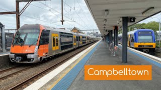 Sydney Trains Vlog 1809 Trains at Campbelltown [upl. by Vivia]