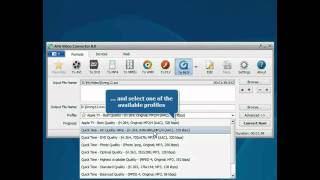 How to convert Xvid files using AVS Video Converter [upl. by Shepherd]