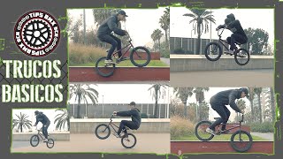 TRUCOS BÁSICOS DEL BMX STREET  BMX PARA PRINCIPIANTES [upl. by Jestude]