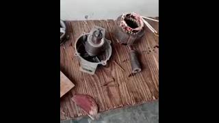 How to change bearing size 6202 AC motor [upl. by Eenoj]