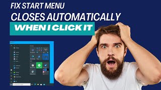 Fix Windows 10 Start Menu Automatically Close When I Click It [upl. by Leeke]