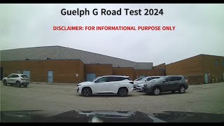 Guelph G Drive Test Updated Route Passed Real test [upl. by Omar]