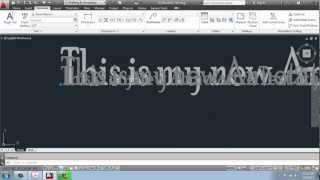 31  AutoCAD  2D Drafting Basics  Annotative Text  Brooke Godfrey [upl. by Tirza601]