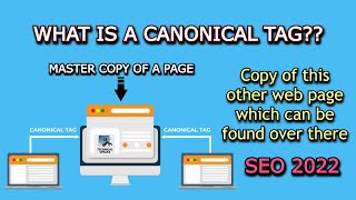 What is Canonical Tag in SEO How to Add Canonical Tag in WordPress SEO Update 2022 [upl. by Notsae]