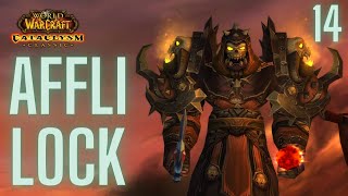 AFFLICTION WARLOCK PvP Gameplay 14  CATACLYSM CLASSIC [upl. by Krein]