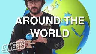 How to do AROUND THE WORLD  Kendama Trick Tutorial  Sweets Kendamas [upl. by Asik]