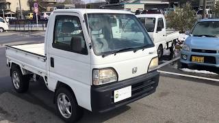 1998 HONDA ACTY TRUCK ★4WD ★Genuine low mileage71400km★Good design alloy wheels★5speed Manual [upl. by Koffler651]