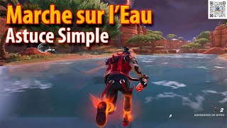 Parcourir la Distance sur de lEau en Etant sous lEffet de la Nitro Fortnite Astuce Simple [upl. by Eneirda88]