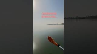 balaton fishing spinningfishing kayakfishing kayak november adventure sports sunny lake [upl. by Appledorf]