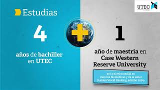 Estudia en UTEC y en Case Western Reserve University con el programa 41 [upl. by Rehtaeh]