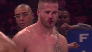 MASSIVE KO amp BROKEN NOSE  ITS SHOWTIME 57 BRUSSELS 30062012 [upl. by Abijah]