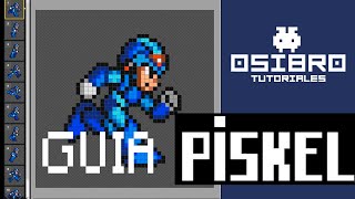 PIXEL ART con PISKEL  Aplicación online GRATIS Explicación herramientas [upl. by Gnilsia230]