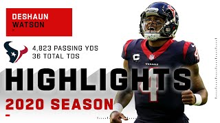 Deshaun Watson Full Season Highlights  NFL 2020 [upl. by Ahsinad]