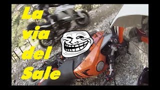 LA VIA DEL SALE OFFROAD Parte 1 Tassello Monello Ktm 1050 Adv [upl. by Naneik782]