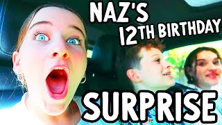 NAZS Emotional 12th BIRTHDAY Surprise wNorris Nuts [upl. by Sofia]