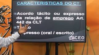 Características e Requisitos do Contrato de Trabalho  Parte 1  Roberto Conceição [upl. by Nosliw538]