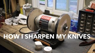 How I sharpen my knives  Razor Sharp Edge Making System [upl. by Mair280]