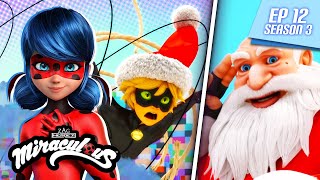 MIRACULOUS  🐞 CHRISTMASTER 🐾  FULL EPISODE ▶️ Season 3 Episode 12 [upl. by Aicak90]