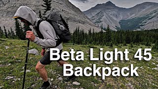 Black Diamond Beta Light 45 Backpack Review [upl. by Keon764]