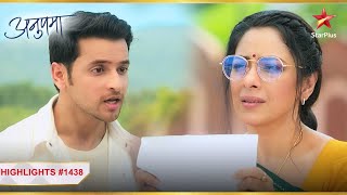 Anupama ke बचाव mein aaya Prem  Ep1438  Highlights  Anupama  MonSun  10PM [upl. by Airitac]