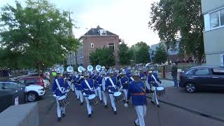 Euroband streetparade door Alphen aan den Rijn voor Taptoe Alphen 2024 [upl. by Libbey473]