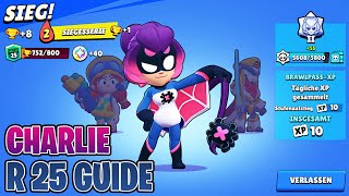 Wie Pusht man Charlie auf Rang 25  Best Guide  Tipps amp Tricks in Brawl Stars [upl. by Melisande]