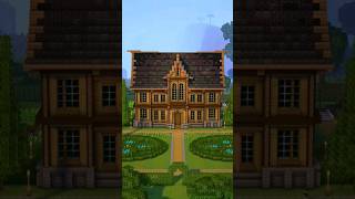 A Minecraft Country Manor 🏡 shorts [upl. by Ehcram448]