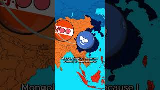 Akhand Bharat kills Mongol Empire and revives Qing 😱⚔️ Part 15 shorts countryballs [upl. by Ahsot]