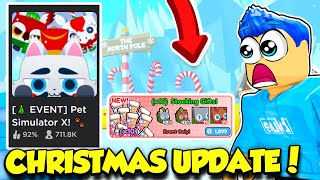 THE BEST CHRISTMAS UPDATE IN PET SIMULATOR X HISTORY IS HERE [upl. by Nnaihs]