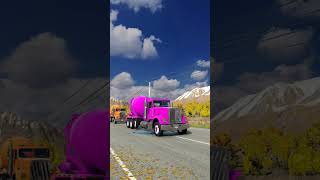 Mix Colour Big Cement Truck vs Bollard Crash shorts beamngdrive trending gaming ytshorts truck [upl. by Odelet897]