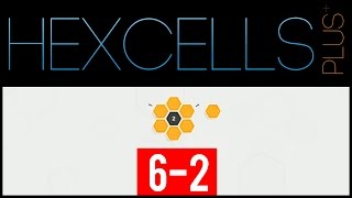 Hexcells Plus Walkthrough  World 6  62 Puzzle [upl. by Nirehtak]